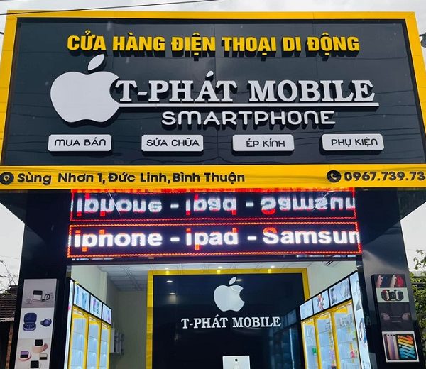 thông tin trên biển hiệu cửa hàng