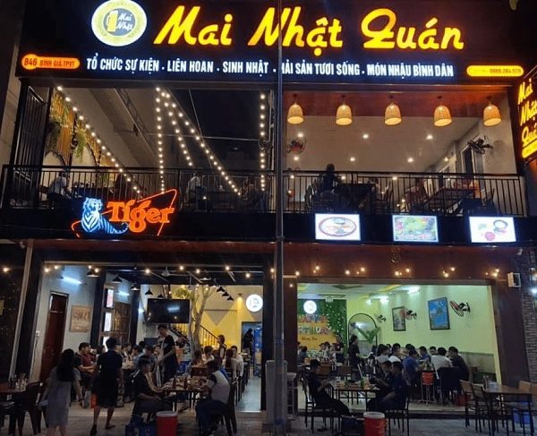 vai trò bảng hiệu quán nhậu